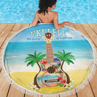 Hawaiian Ukulele Beach Blanket Sound Of Happiness