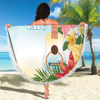 National Ukulele Day Beach Blanket Tropical Vibe