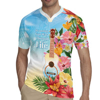 National Ukulele Day Rugby Jersey Tropical Vibe