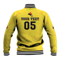 Papua New Guinea Rugby Custom Baseball Jacket Kumuls Heritage