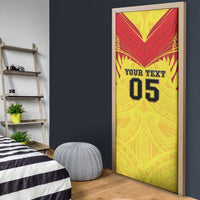 Papua New Guinea Rugby Custom Door Cover Kumuls Heritage