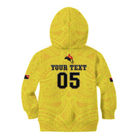 Papua New Guinea Rugby Custom Kid Hoodie Kumuls Heritage