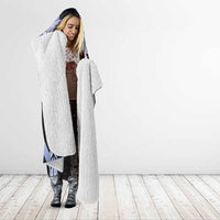 French Polynesia Tuamotu Archipelago Hooded Blanket Polynesian Pattern Unique Style