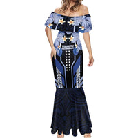 French Polynesia Tuamotu Archipelago Mermaid Dress Polynesian Pattern Unique Style