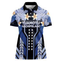 French Polynesia Tuamotu Archipelago Women Polo Shirt Polynesian Pattern Unique Style