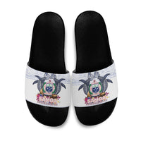 Samoa Independence Day Slide Sandals Samoa United For A New Beginning