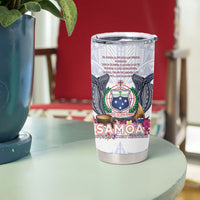 Samoa Independence Day Tumbler Cup Samoa United For A New Beginning LT05 - Polynesian Pride