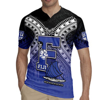 Custom Fiji Drua Rugby Jersey Fijian Tapa Pattern