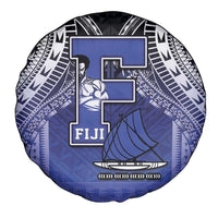 Fiji Drua Spare Tire Cover Fijian Tapa Pattern LT05 - Polynesian Pride