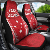 Samoa FAST Car Seat Cover Forever Proud Samoan Tribal Pattern LT05 - Polynesian Pride