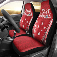 Samoa FAST Car Seat Cover Forever Proud Samoan Tribal Pattern LT05 - Polynesian Pride