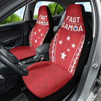 Samoa FAST Car Seat Cover Forever Proud Samoan Tribal Pattern LT05 - Polynesian Pride