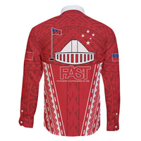 Samoa FAST Family Matching Short Sleeve Bodycon Dress and Hawaiian Shirt Forever Proud Samoan Tribal Pattern - Polynesian Pride