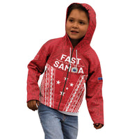 Samoa FAST Kid Hoodie Forever Proud Samoan Tribal Pattern LT05 - Polynesian Pride