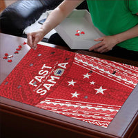 Samoa FAST Puzzle Forever Proud Samoan Tribal Pattern - Polynesian Pride
