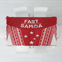 Samoa FAST Tablecloth Forever Proud Samoan Tribal Pattern - Polynesian Pride