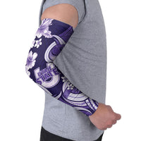 Utah State Polynesian Heritage Arm Sleeves Floral Tribal Pattern Tropical Flowers