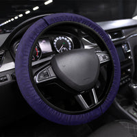 Utah State Polynesian Heritage Steering Wheel Cover Floral Tribal Pattern Tropical Flowers