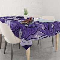 Utah State Polynesian Heritage Tablecloth Floral Tribal Pattern Tropical Flowers