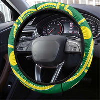 Tonga Australia Rugby Steering Wheel Cover Kangaroos And Tonga Mate Maa Together LT05 - Polynesian Pride
