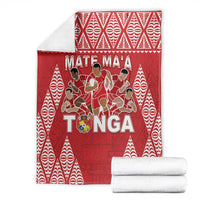 Tonga Rugby Blanket Tonga Mate Ma'a Take The Lead