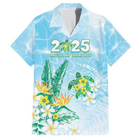 Personalised 2025 Aloha Hawaii Family Matching Short Sleeve Bodycon Dress and Hawaiian Shirt Tropical Flowers And Honu