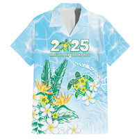 Personalised 2025 Aloha Hawaii Family Matching Summer Maxi Dress and Hawaiian Shirt Tropical Flowers And Honu