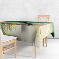 New Zealand Pigeon Kereru Tablecloth Maori Fern Art Green Gradient LT05 - Polynesian Pride