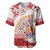 French Polynesia Internal Autonomy Day Baseball Jersey Tropical Hibiscus And Turtle Pattern