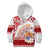 French Polynesia Internal Autonomy Day Kid Hoodie Tropical Hibiscus And Turtle Pattern