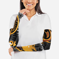 Personalised Papua New Guinea Arm Sleeves Happy Independence Day LT05 - Polynesian Pride