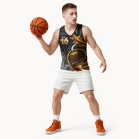 Personalised Papua New Guinea Basketball Jersey Happy 50th Independence Anniversary LT05 - Polynesian Pride