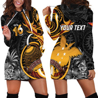 Personalised Papua New Guinea Hoodie Dress Happy Independence Day LT05 - Polynesian Pride