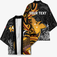 Personalised Papua New Guinea Kimono Happy Independence Day LT05 - Polynesian Pride