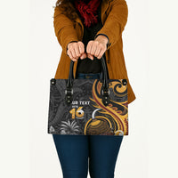 Personalised Papua New Guinea Leather Bag Happy Independence Day LT05 - Polynesian Pride