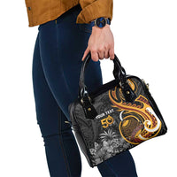 Personalised Papua New Guinea Shoulder Handbag Happy Independence Day LT05 - Polynesian Pride