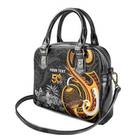 Personalised Papua New Guinea Shoulder Handbag Happy Independence Day LT05 - Polynesian Pride