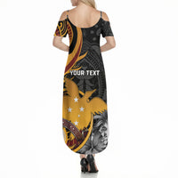 Personalised Papua New Guinea Summer Maxi Dress Happy Independence Day LT05 - Polynesian Pride