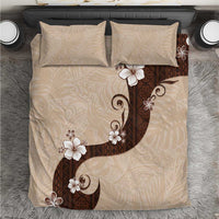 Polynesia Hibiscus Bedding Set Cameo Curve Motif - Polynesian Pride