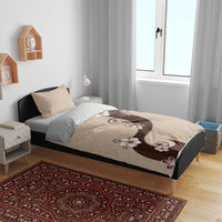 Polynesia Hibiscus Bedding Set Cameo Curve Motif - Polynesian Pride