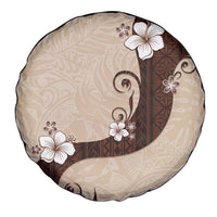 Polynesia Hibiscus Spare Tire Cover Cameo Curve Motif - Polynesian Pride