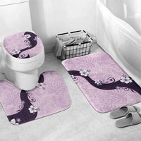 Polynesia Hibiscus Bathroom Set Thistle Curve Motif - Polynesian Pride