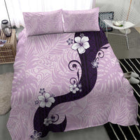 Polynesia Hibiscus Bedding Set Thistle Curve Motif - Polynesian Pride