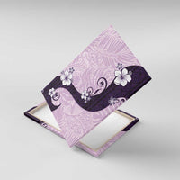 Polynesia Hibiscus Canvas Wall Art Thistle Curve Motif - Polynesian Pride