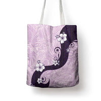 Polynesia Hibiscus Tote Bag Thistle Curve Motif - Polynesian Pride