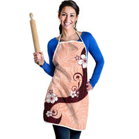 Polynesia Hibiscus Apron Rose Bud Curve Motif - Polynesian Pride