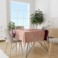 Polynesia Hibiscus Tablecloth Rose Bud Curve Motif - Polynesian Pride