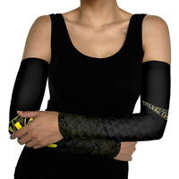 Personalised Aloha Hawaii Kahili Arm Sleeves Kanaka Maoli With Kakau Pattern