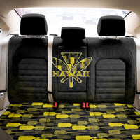 Aloha Hawaii Kahili Back Car Seat Cover Kanaka Maoli With Kakau Pattern