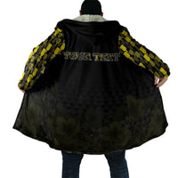 Personalised Aloha Hawaii Kahili Cloak Kanaka Maoli With Kakau Pattern